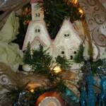 Victorian Cameo and Church ornaments