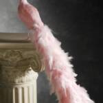 Pink 28inch peacock